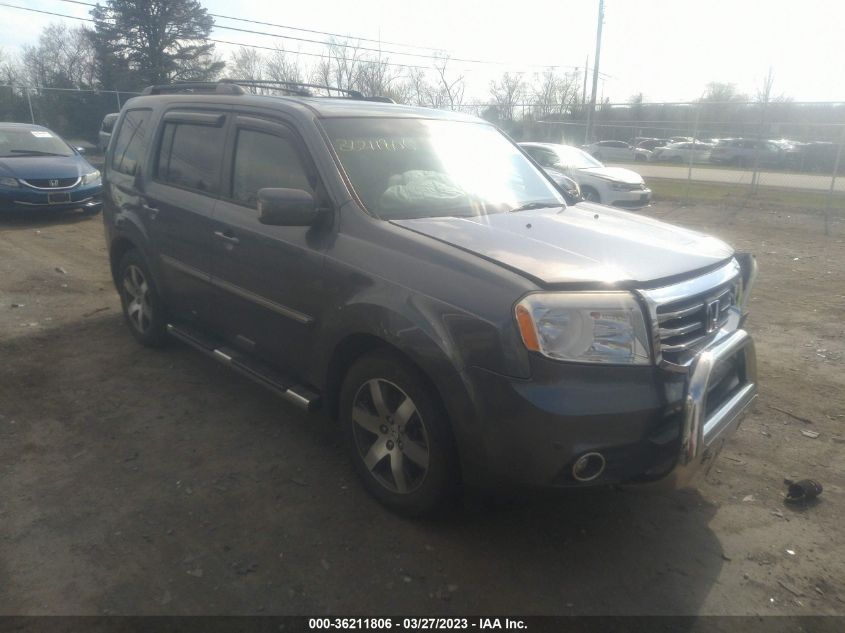 2013 HONDA PILOT TOURING - 5FNYF4H99DB022081