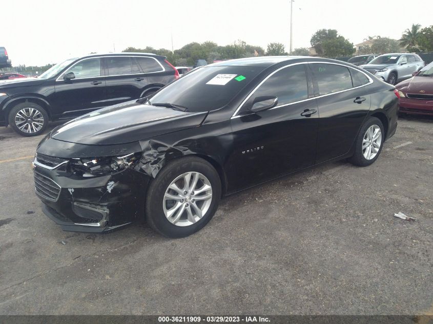 2018 CHEVROLET MALIBU LT - 1G1ZD5ST2JF137903