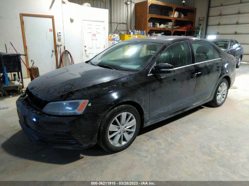 2015 VOLKSWAGEN JETTA SEDAN 1.8T SE W/CONNECTIVITY - 3VWD07AJ4FM333628