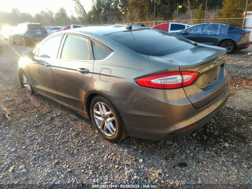 2013 FORD FUSION SE - 3FA6P0H75DR184712