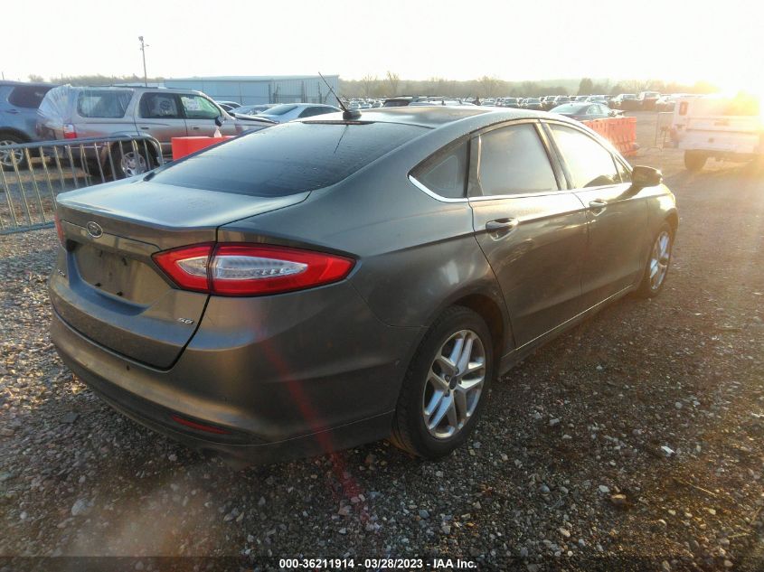 2013 FORD FUSION SE - 3FA6P0H75DR184712