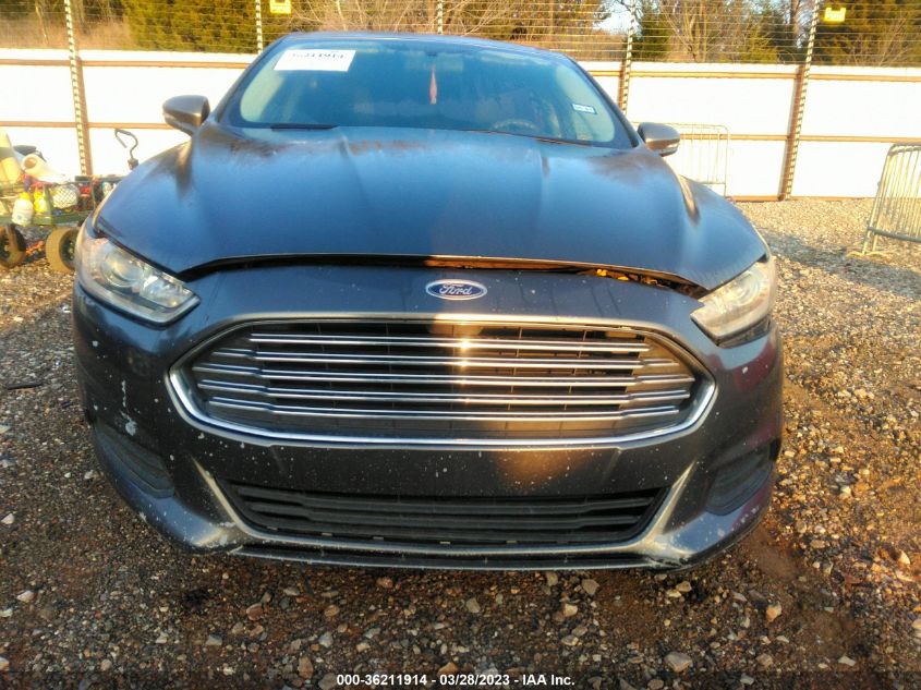 2013 FORD FUSION SE - 3FA6P0H75DR184712