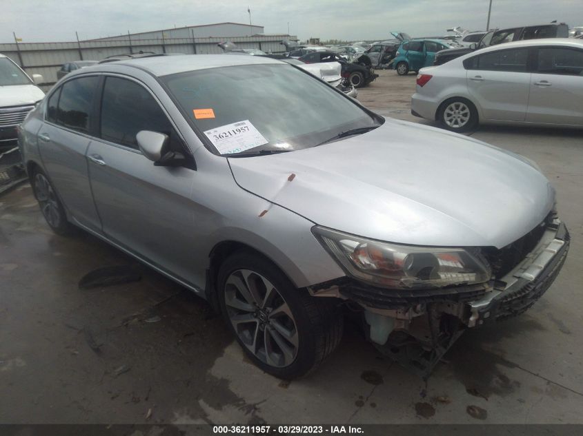 2013 HONDA ACCORD SDN SPORT - 1HGCR2F55DA165786