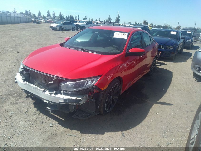 2019 HONDA CIVIC SEDAN SPORT - 2HGFC2F81KH518810
