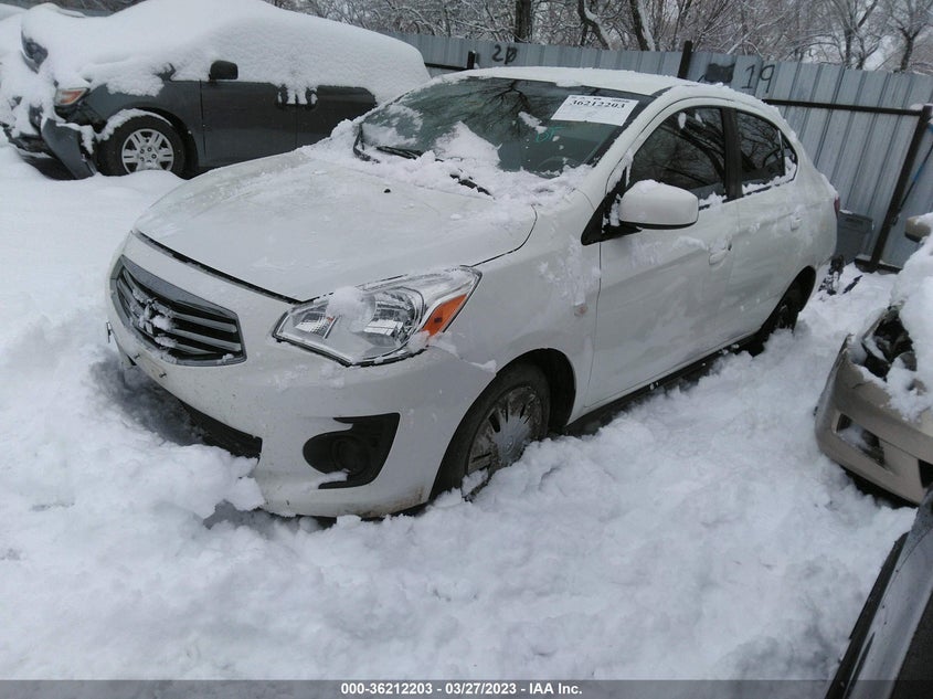 VIN ML32F3FJXKHF16420 2019 MITSUBISHI MIRAGE G4 ES/RF