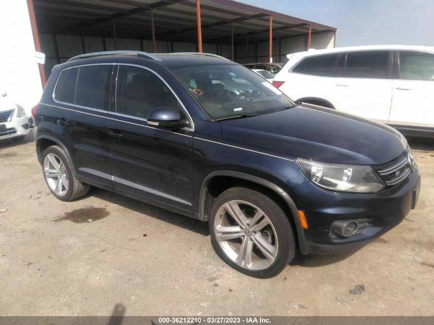 2016 VOLKSWAGEN TIGUAN R-LINE - WVGAV7AX1GW015393