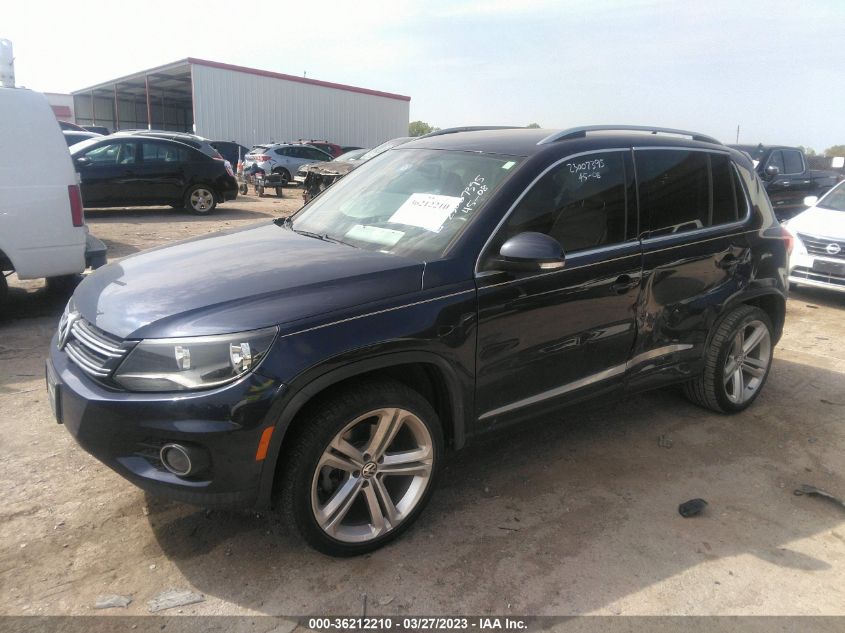 2016 VOLKSWAGEN TIGUAN R-LINE - WVGAV7AX1GW015393