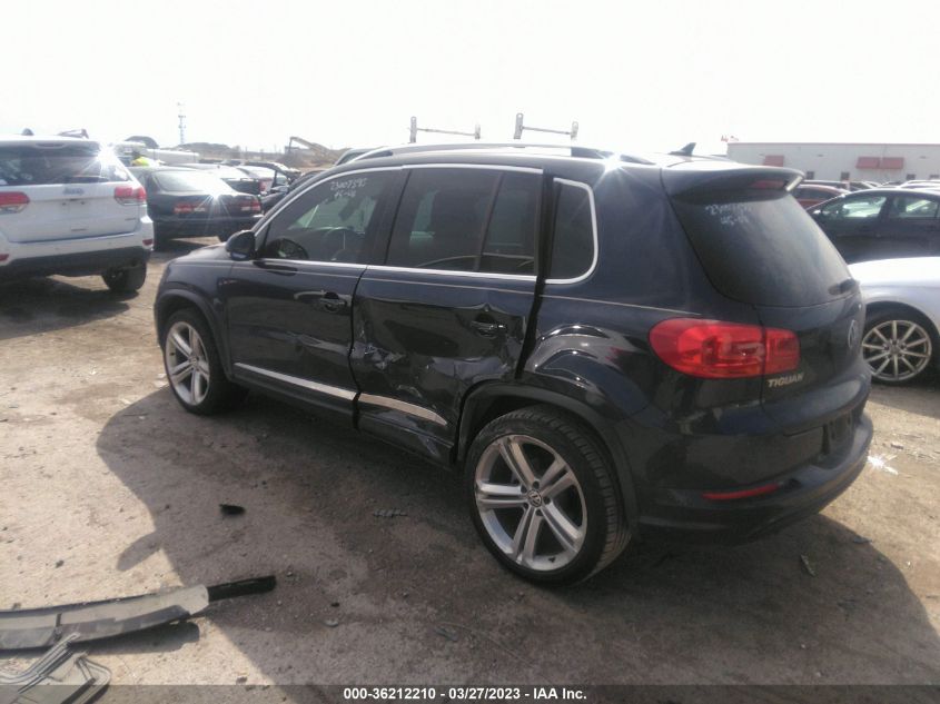 2016 VOLKSWAGEN TIGUAN R-LINE - WVGAV7AX1GW015393