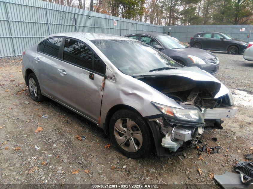 2014 HONDA CIVIC SEDAN LX - 19XFB2F53EE203420