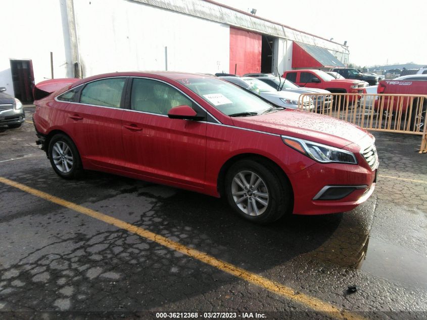 2017 HYUNDAI SONATA SE - 5NPE24AF0HH513211