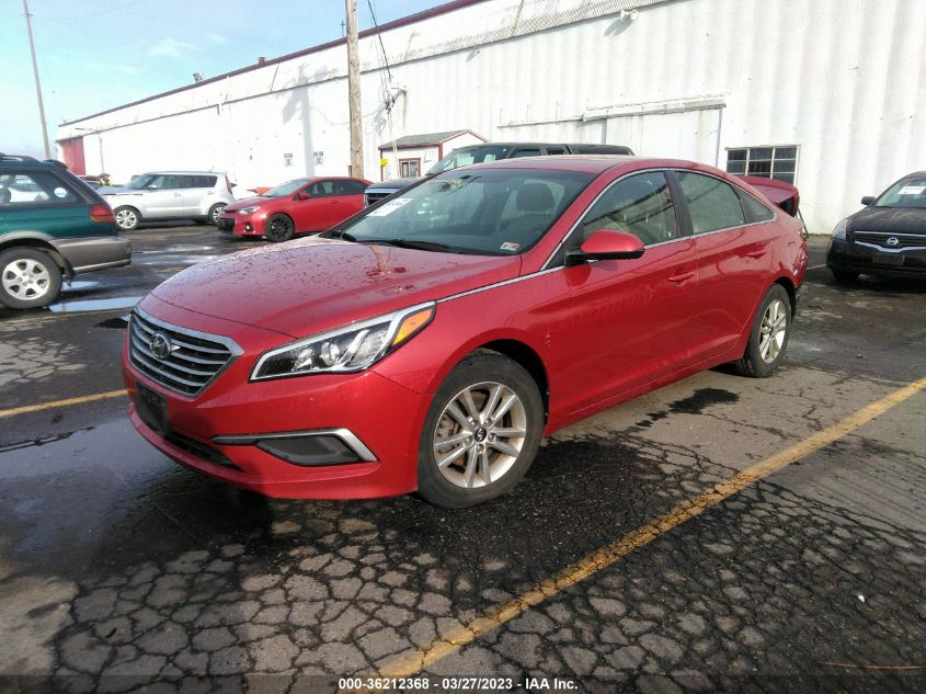 2017 HYUNDAI SONATA SE - 5NPE24AF0HH513211