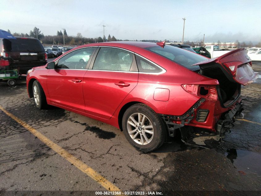 2017 HYUNDAI SONATA SE - 5NPE24AF0HH513211