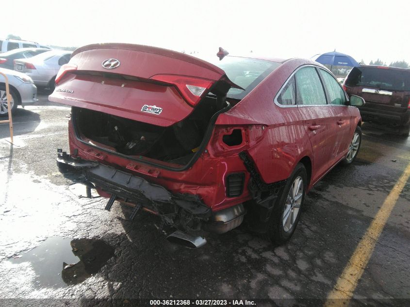 2017 HYUNDAI SONATA SE - 5NPE24AF0HH513211