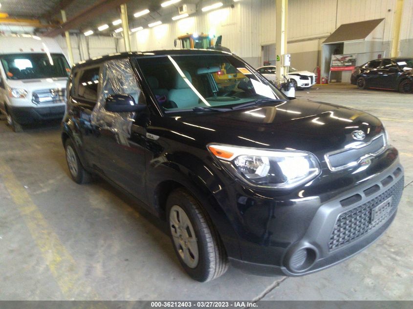 2016 KIA SOUL BASE - KNDJN2A27G7855023