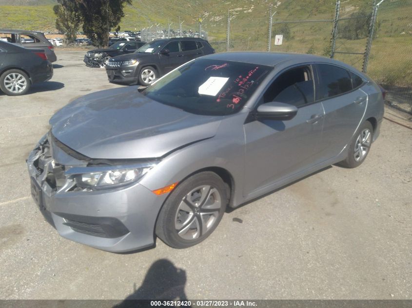 2018 HONDA CIVIC SEDAN LX - 2HGFC2F54JH602110