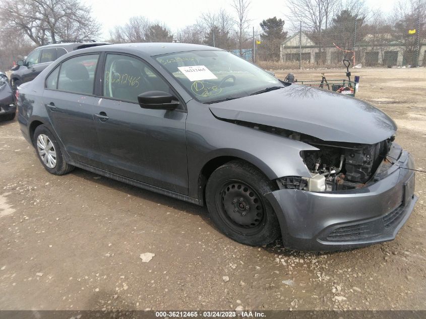 2014 VOLKSWAGEN JETTA SEDAN S - 3VW1K7AJ1EM385262