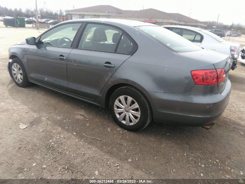 2014 VOLKSWAGEN JETTA SEDAN S - 3VW1K7AJ1EM385262