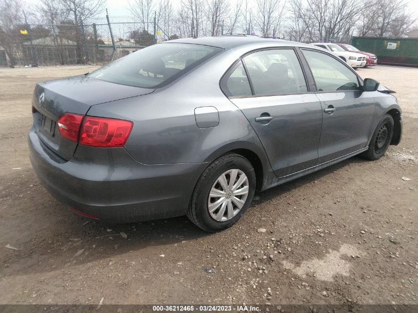 2014 VOLKSWAGEN JETTA SEDAN S - 3VW1K7AJ1EM385262