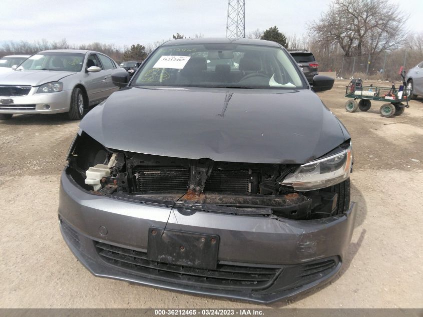 2014 VOLKSWAGEN JETTA SEDAN S - 3VW1K7AJ1EM385262