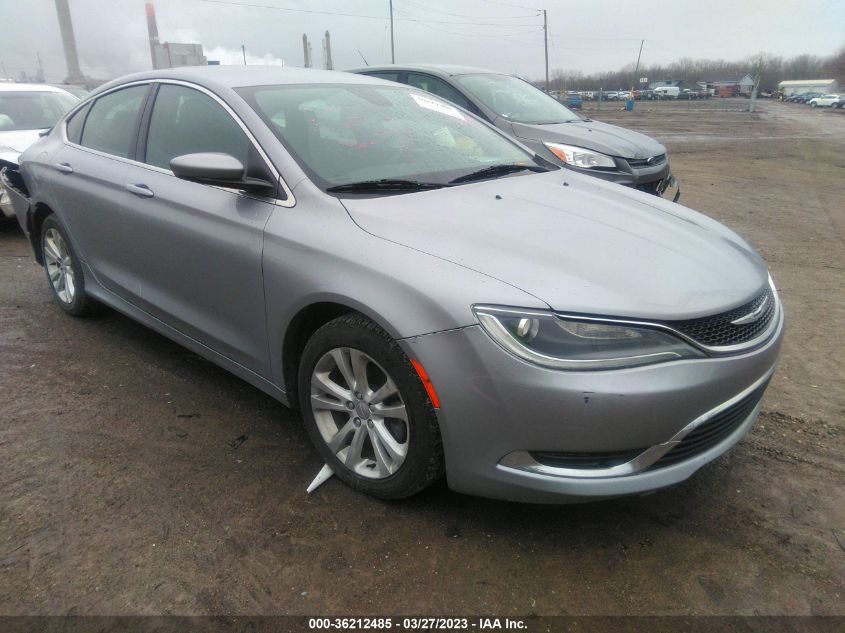 2015 CHRYSLER 200 LIMITED - 1C3CCCAB0FN617601