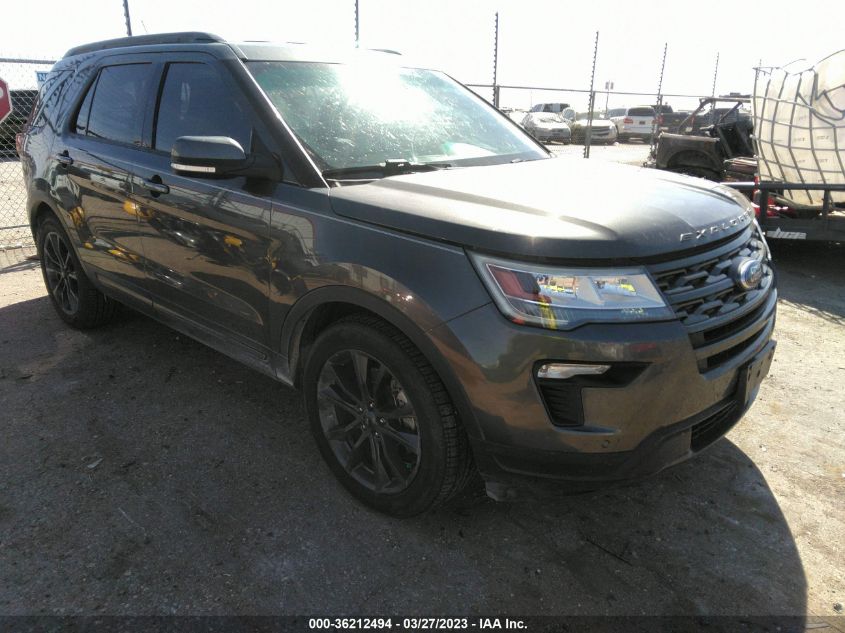 2018 FORD EXPLORER XLT - 1FM5K7D84JGA79704