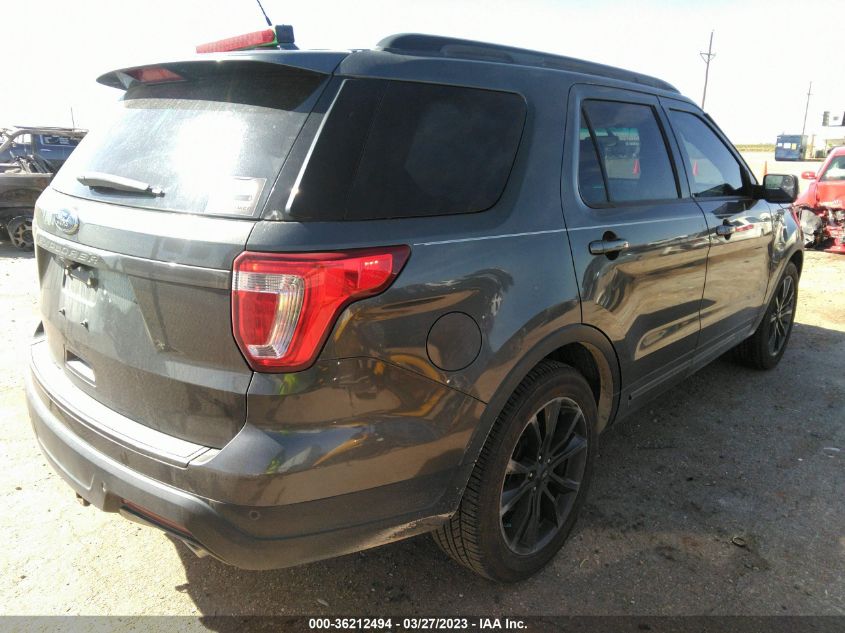 2018 FORD EXPLORER XLT - 1FM5K7D84JGA79704
