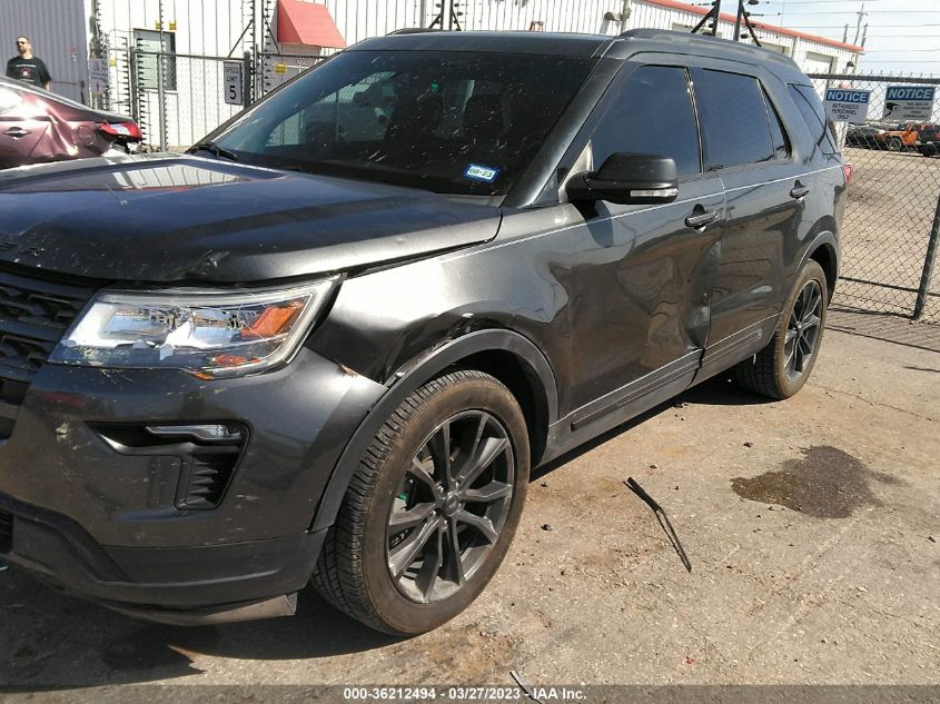 2018 FORD EXPLORER XLT - 1FM5K7D84JGA79704