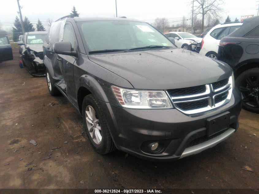 2017 DODGE JOURNEY SXT - 3C4PDDBG6HT525048
