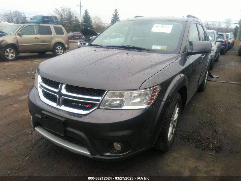 2017 DODGE JOURNEY SXT - 3C4PDDBG6HT525048