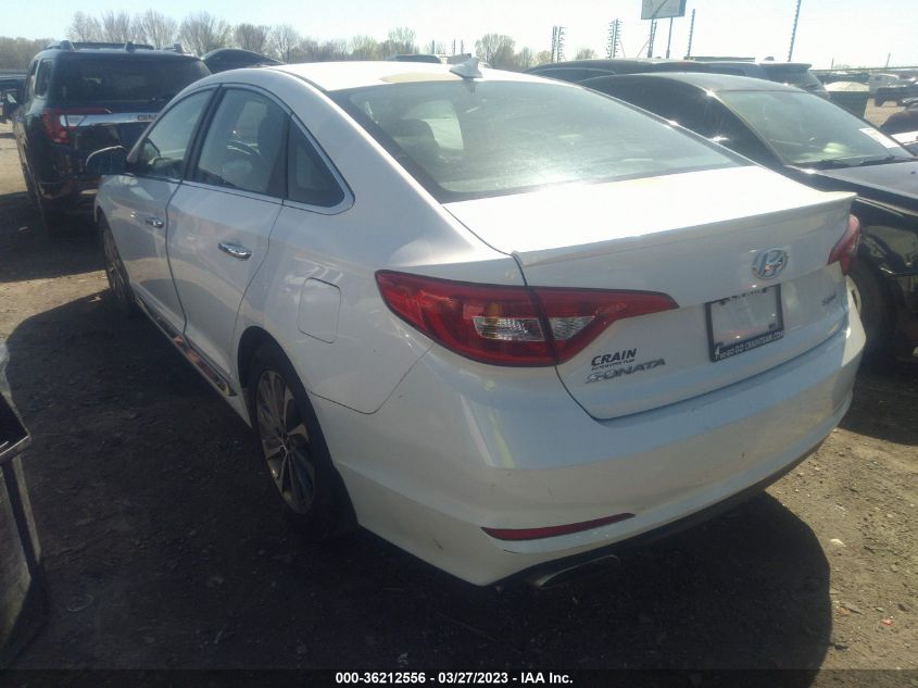 2015 HYUNDAI SONATA 2.4L SPORT - 5NPE34AF6FH067866