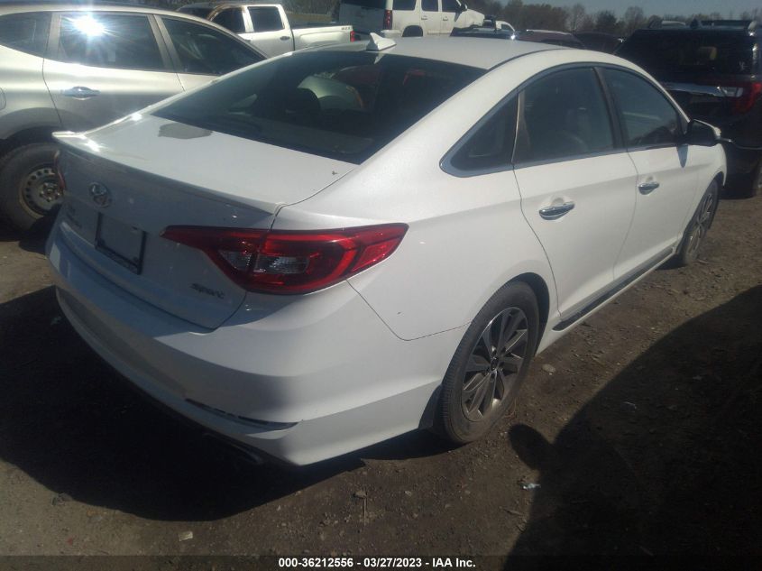 2015 HYUNDAI SONATA 2.4L SPORT - 5NPE34AF6FH067866