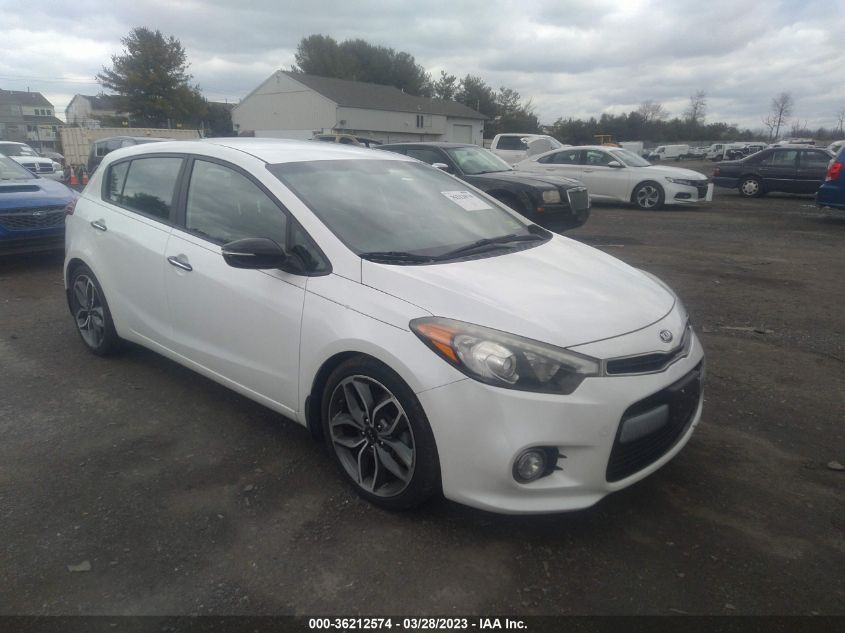 2015 KIA FORTE 5-DOOR SX - KNAFZ5A38F5346201
