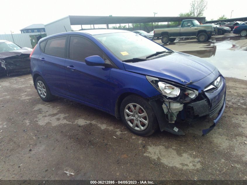 2013 HYUNDAI ACCENT GS - KMHCT5AEXDU139672