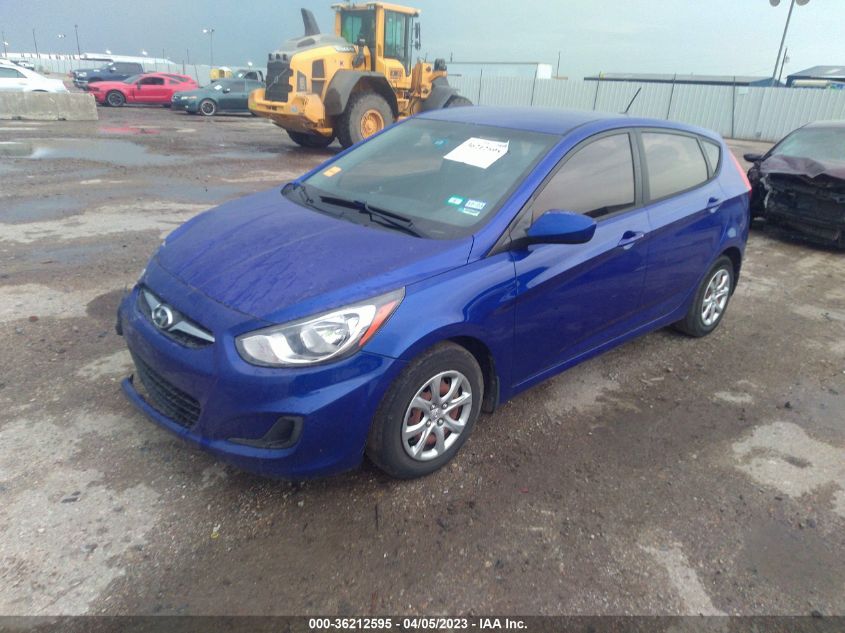 2013 HYUNDAI ACCENT GS - KMHCT5AEXDU139672