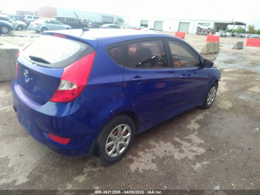 2013 HYUNDAI ACCENT GS - KMHCT5AEXDU139672