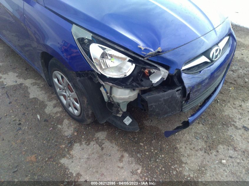 2013 HYUNDAI ACCENT GS - KMHCT5AEXDU139672