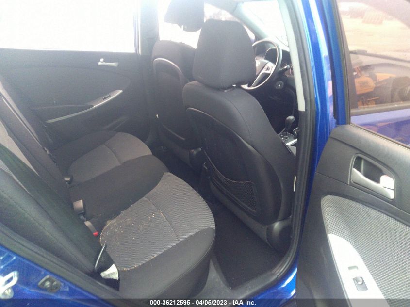 2013 HYUNDAI ACCENT GS - KMHCT5AEXDU139672