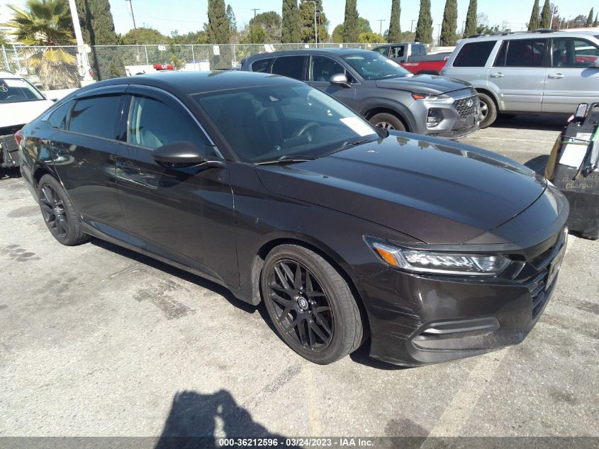 2018 HONDA ACCORD SEDAN LX 1.5T - 1HGCV1F19JA102690