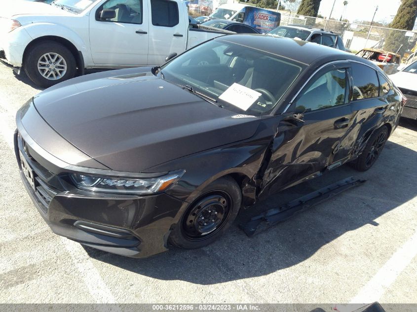 2018 HONDA ACCORD SEDAN LX 1.5T - 1HGCV1F19JA102690