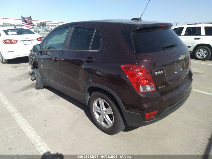 2020 CHEVROLET TRAX LS - KL7CJKSB1LB348609