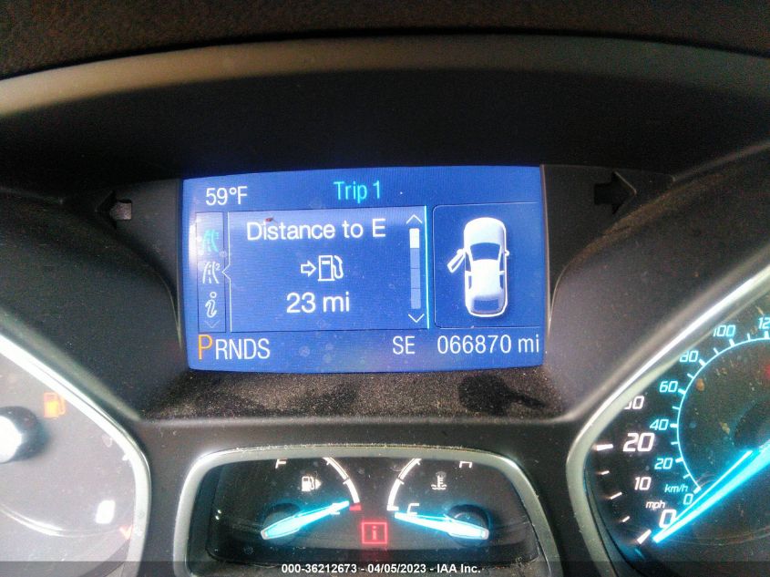 2013 FORD ESCAPE SE - 1FMCU9G95DUC03535