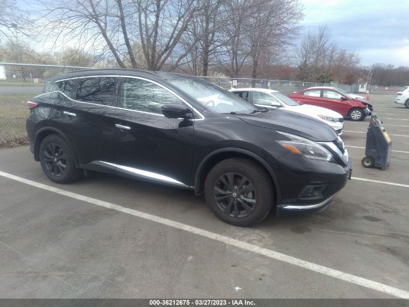 2018 NISSAN MURANO SV - 5N1AZ2MH3JN182217