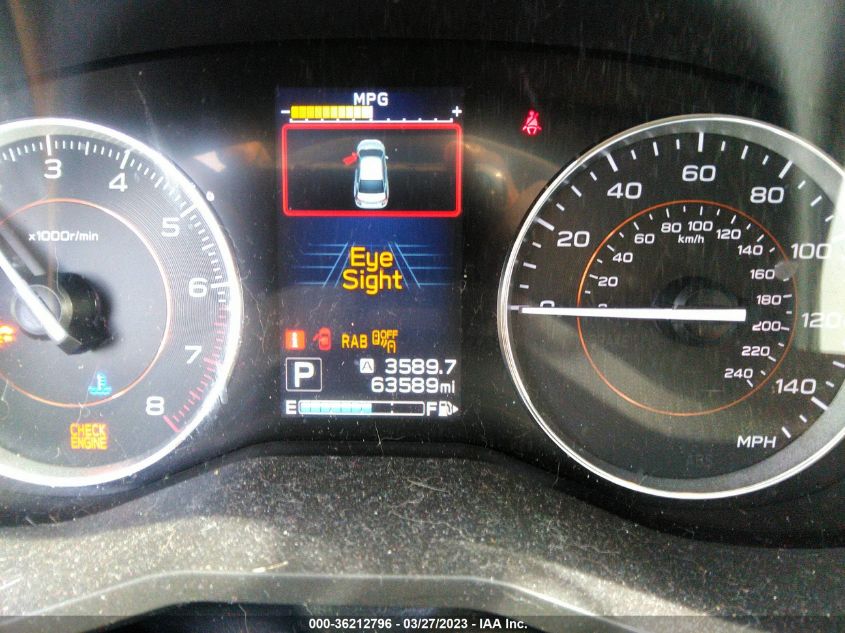 2019 SUBARU CROSSTREK LIMITED - JF2GTANC0KH247068
