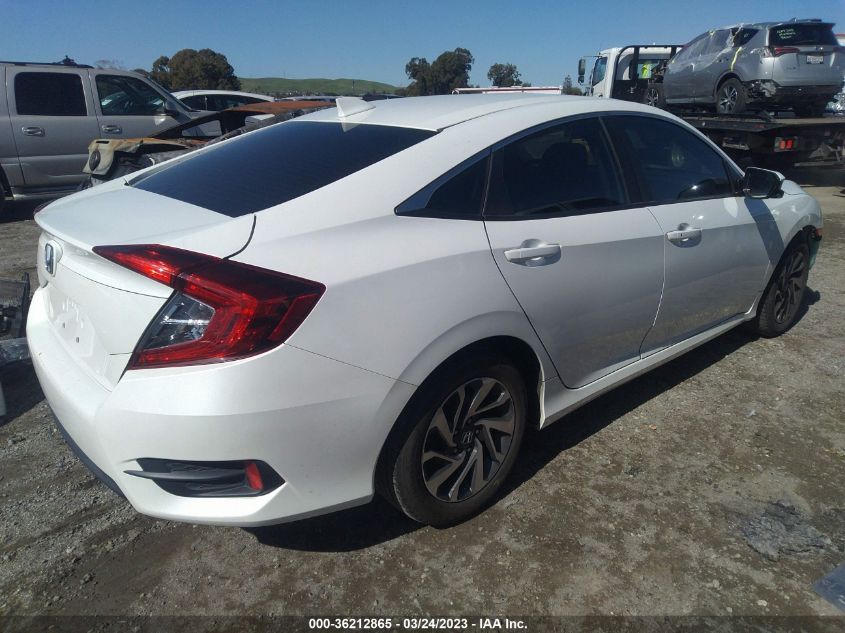 2017 HONDA CIVIC SEDAN EX - 2HGFC2F75HH537523