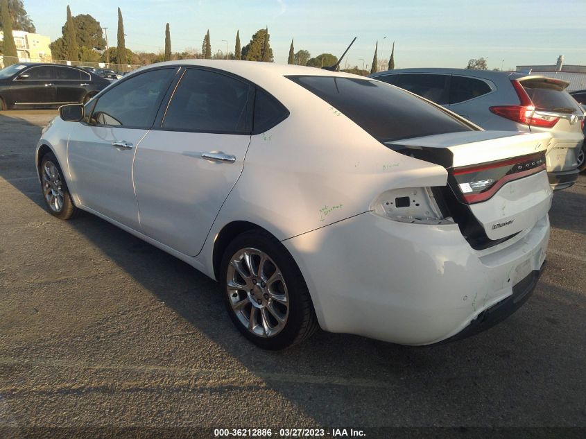 2013 DODGE DART LIMITED - 1C3CDFCA4DD293980