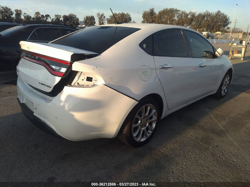 2013 DODGE DART LIMITED - 1C3CDFCA4DD293980