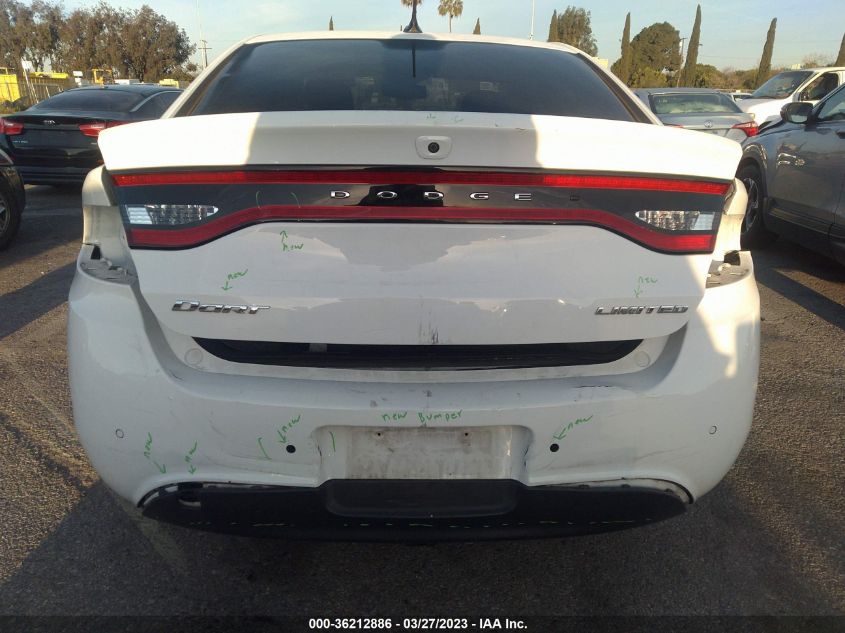2013 DODGE DART LIMITED - 1C3CDFCA4DD293980