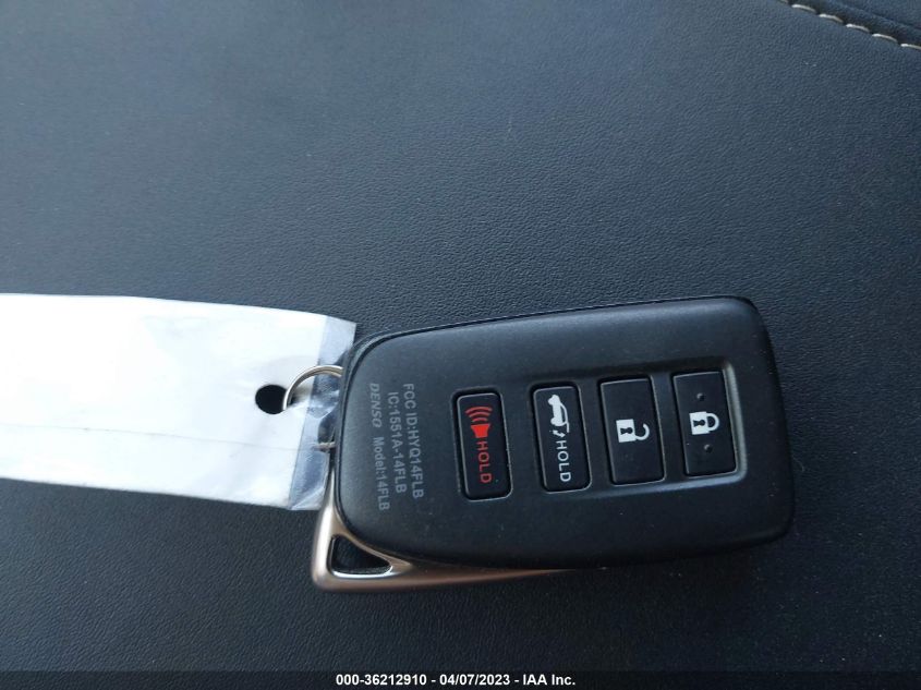 2022 LEXUS RX - 2T2HZMAA9NC256699