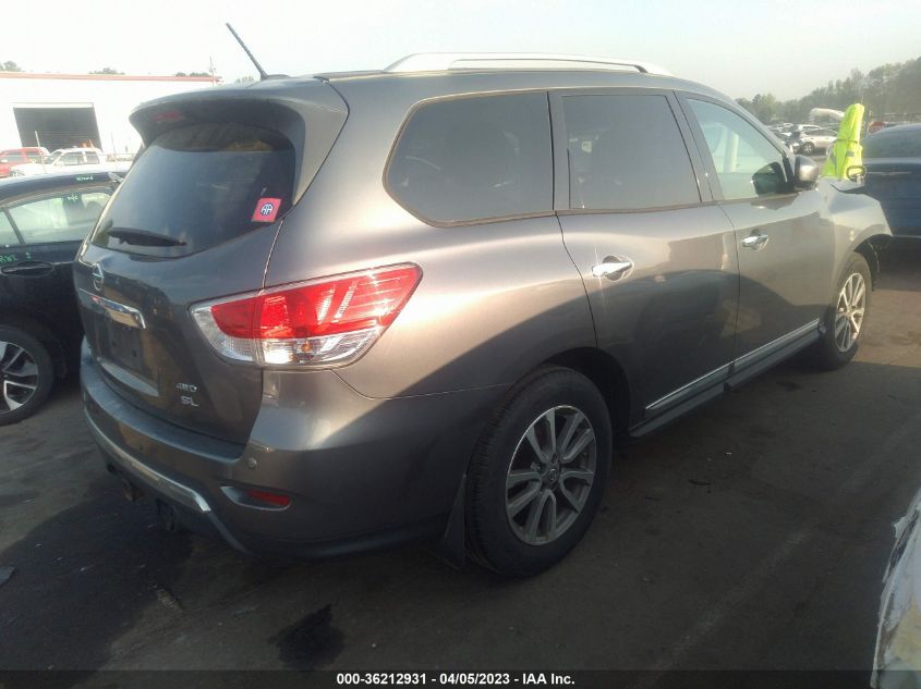 2015 NISSAN PATHFINDER SL - 5N1AR2MM8FC723942