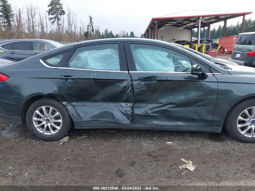 2016 FORD FUSION S - 3FA6P0G75GR202535